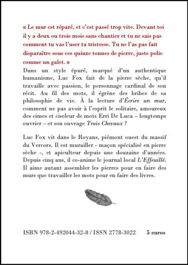 Ficelle n°25 - Ecrire un mur