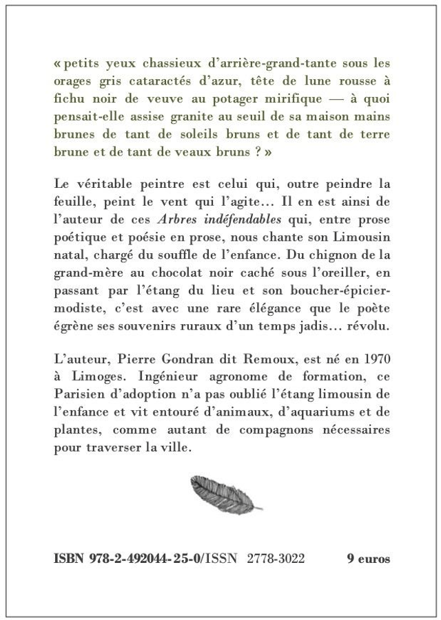 Ficelle n°19 - Les Arbres indéfendables 