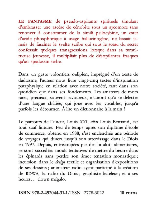 Ficelle n°24 - Elucubrations pataphysiques