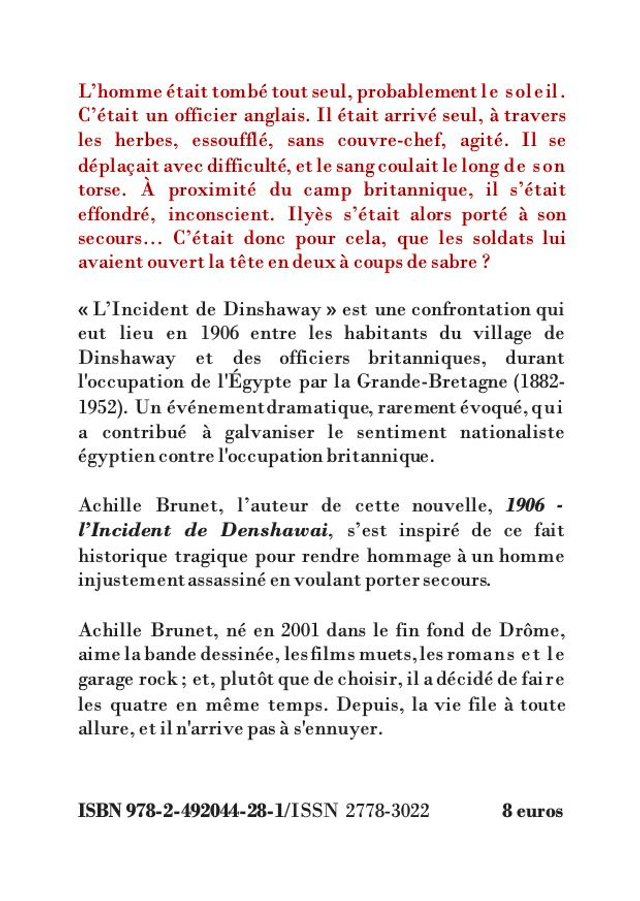 Ficelle n°22 - L’Incident de Dinshaway 