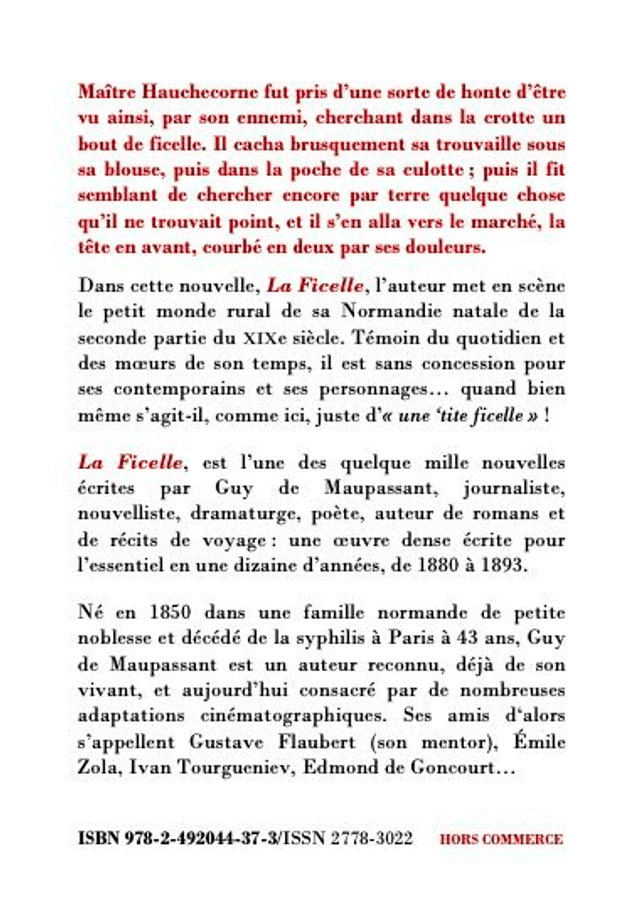 Ficelle n°28 - La ficelle 